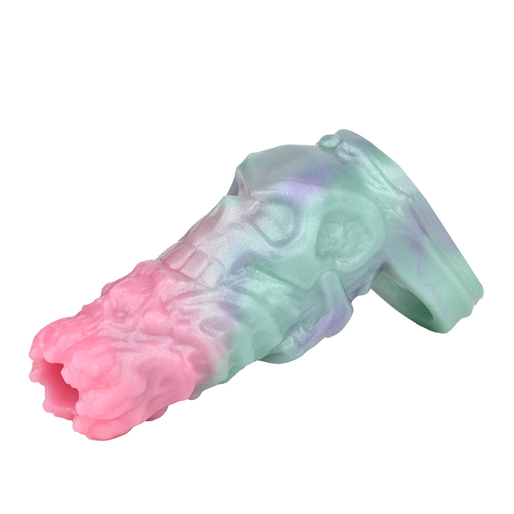 5 Inch Zombie Texture Silicone Penis Sleeve