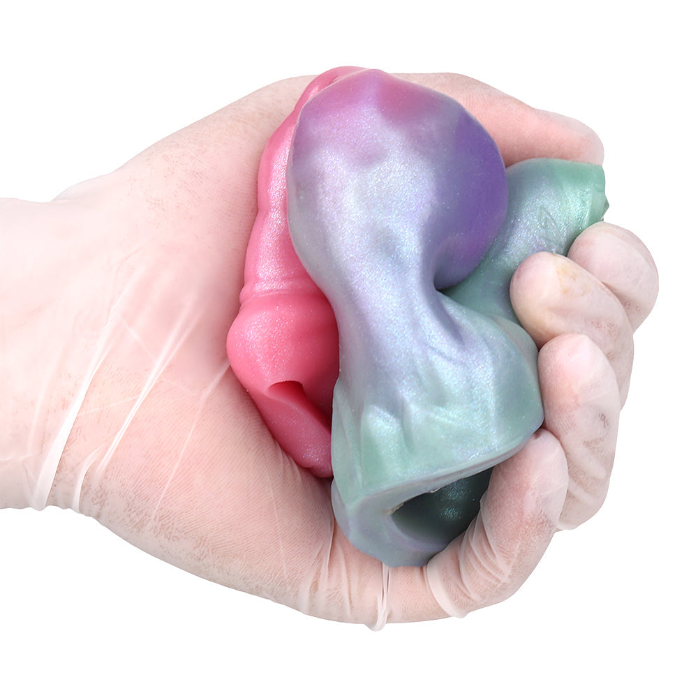 6 Inch Silicone Gradient Dog Cock Extender