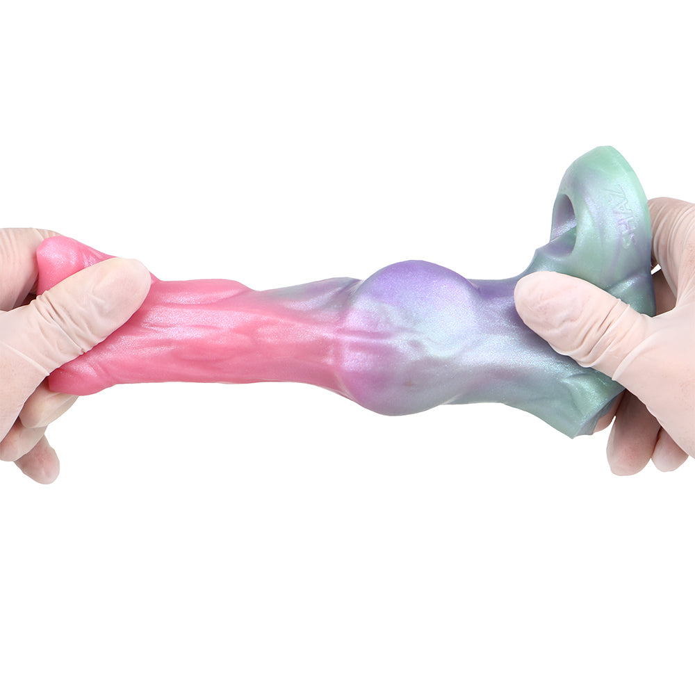 6 Inch Silicone Gradient Dog Cock Extender