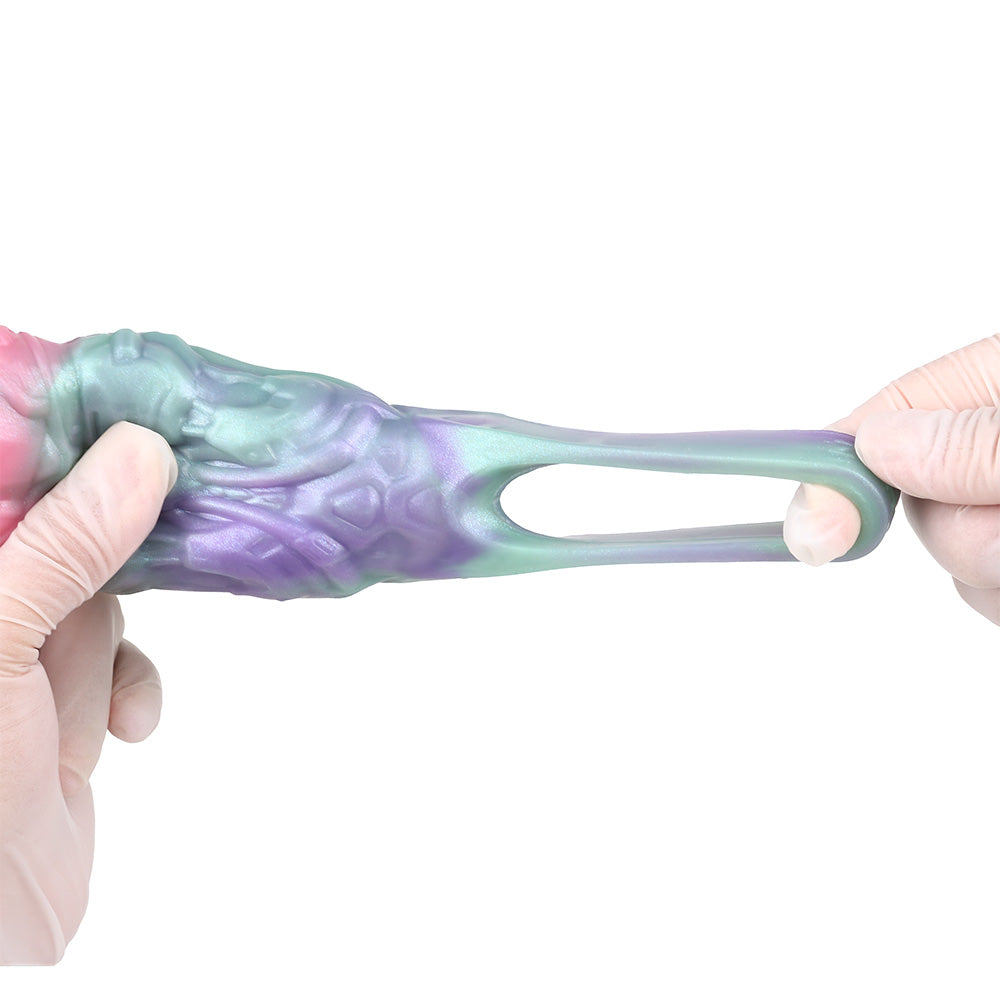 5 Inch Fantasy Mecha Monster Opening Penis Sleeve