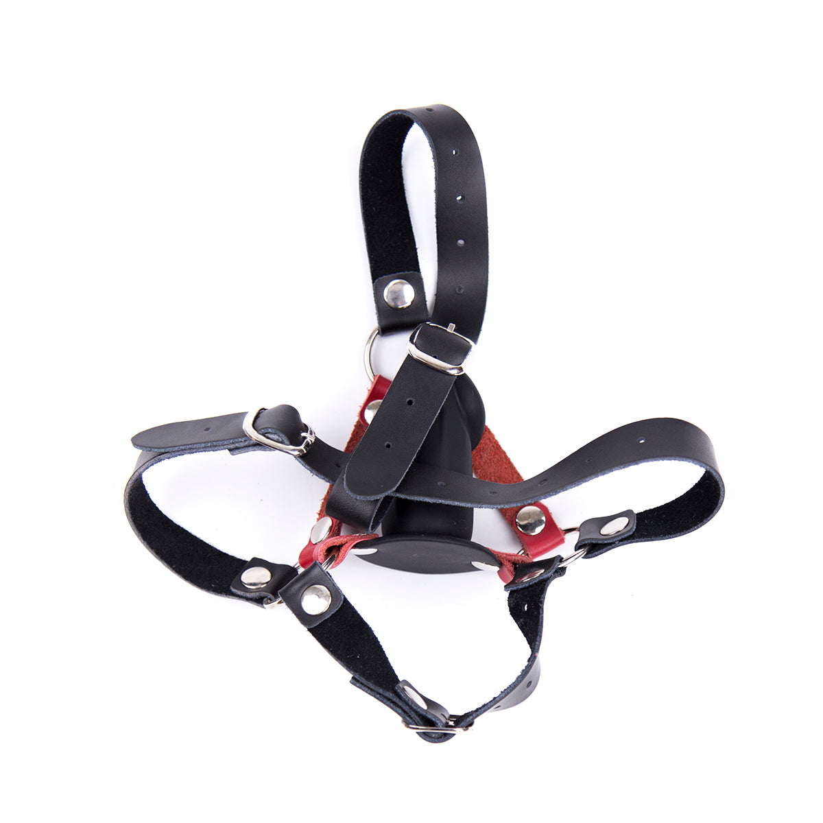 Training BDSM Mouth Silicone Dildo Gag