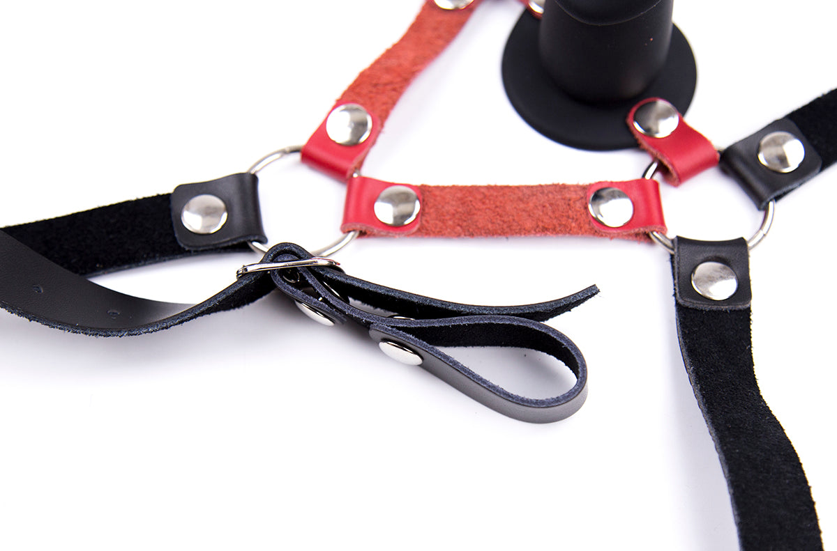 Training BDSM Mouth Silicone Dildo Gag