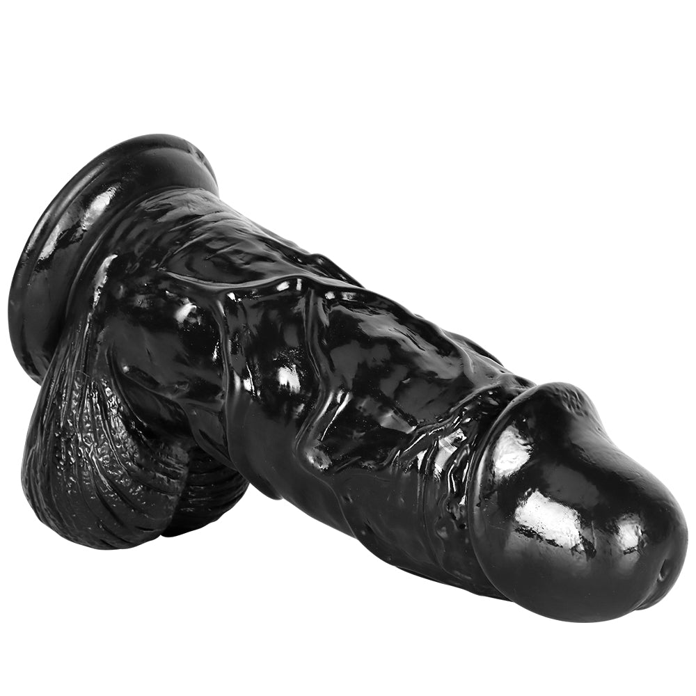 3 Inch Wide Chubby Big Black Dildo