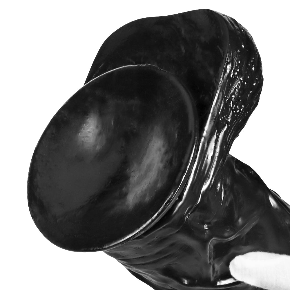 3 Inch Wide Chubby Big Black Dildo