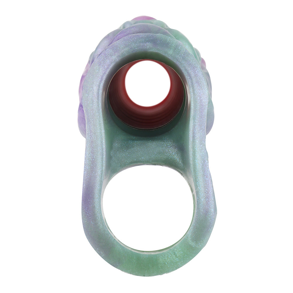 5 Inch Silicone Fantasy Monster Open Penis Sleeve