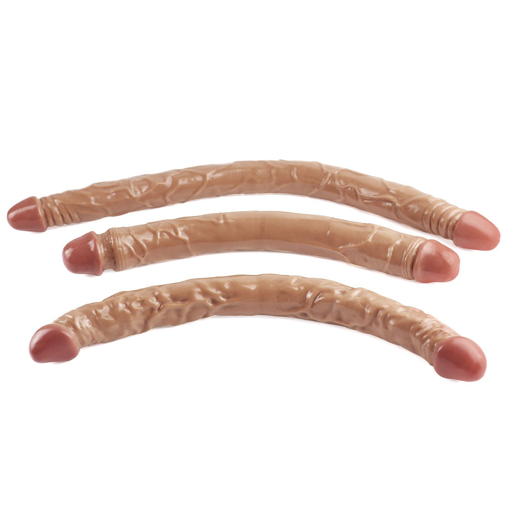 22 Inch Long Realistic Lesbian Double Dildo