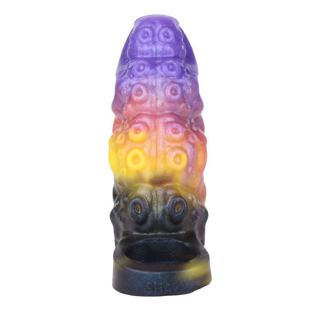 5 Inch Raised Soft Monster Penis Sleeve