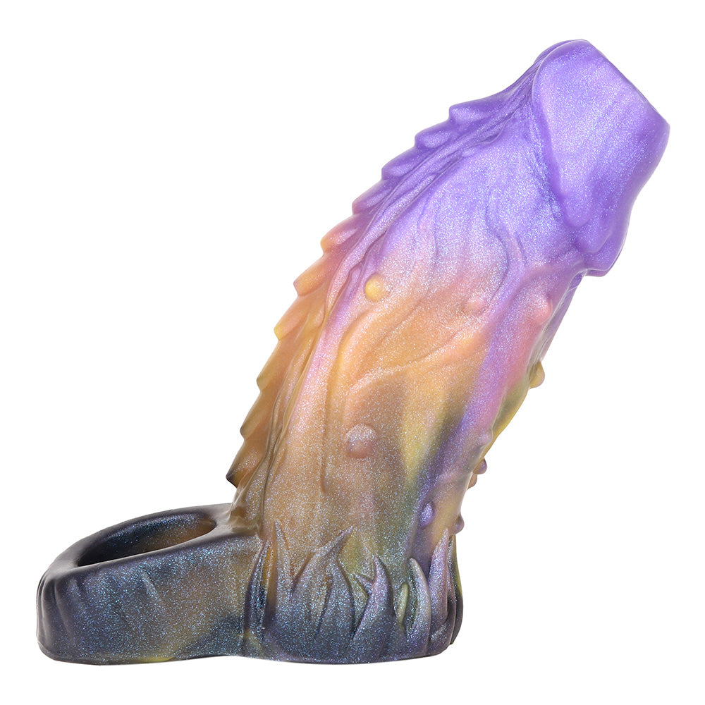 5 Inch Beast Dragon Textured  Cock Extender