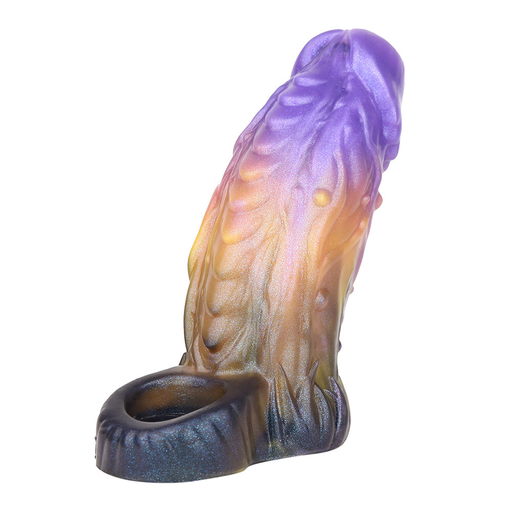 5 Inch Beast Dragon Textured  Cock Extender