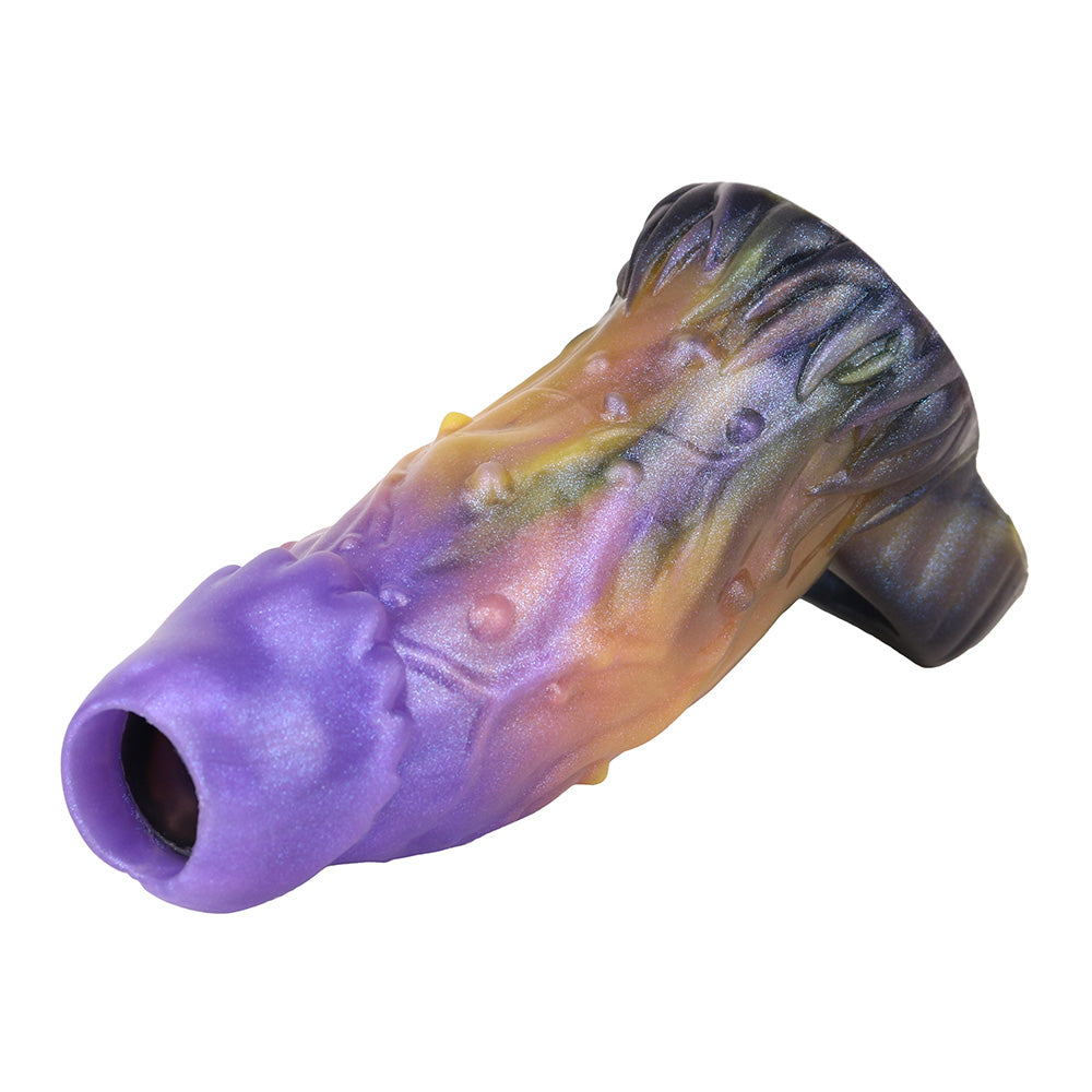 5 Inch Beast Dragon Textured  Cock Extender