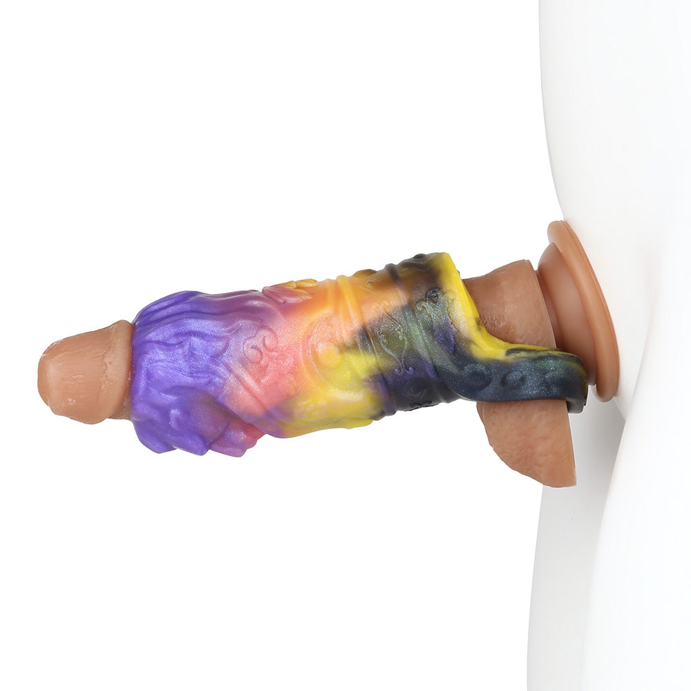 5 Inch Fantasy Silicone Penis Extension Sleeve