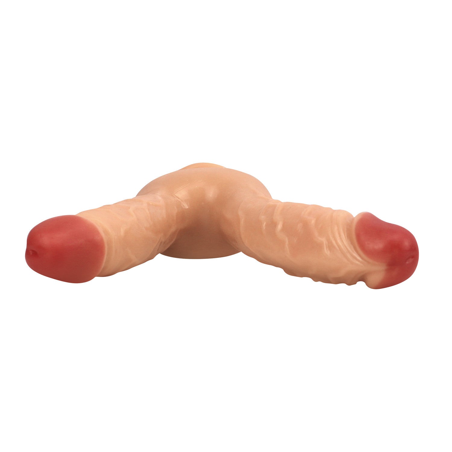 Flesh Realistic 8 Inch Double Penetration Dildo