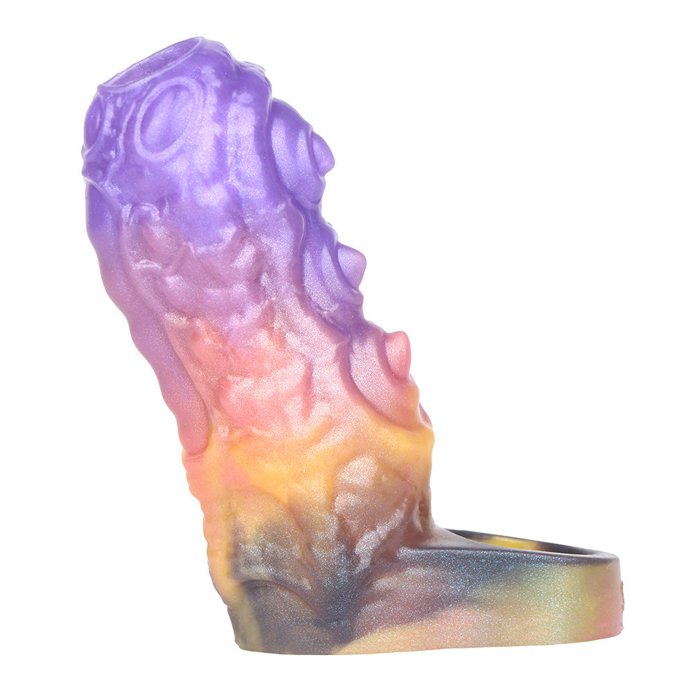 4.6 Inch Fantasy Monster Texture Penis Sleeve