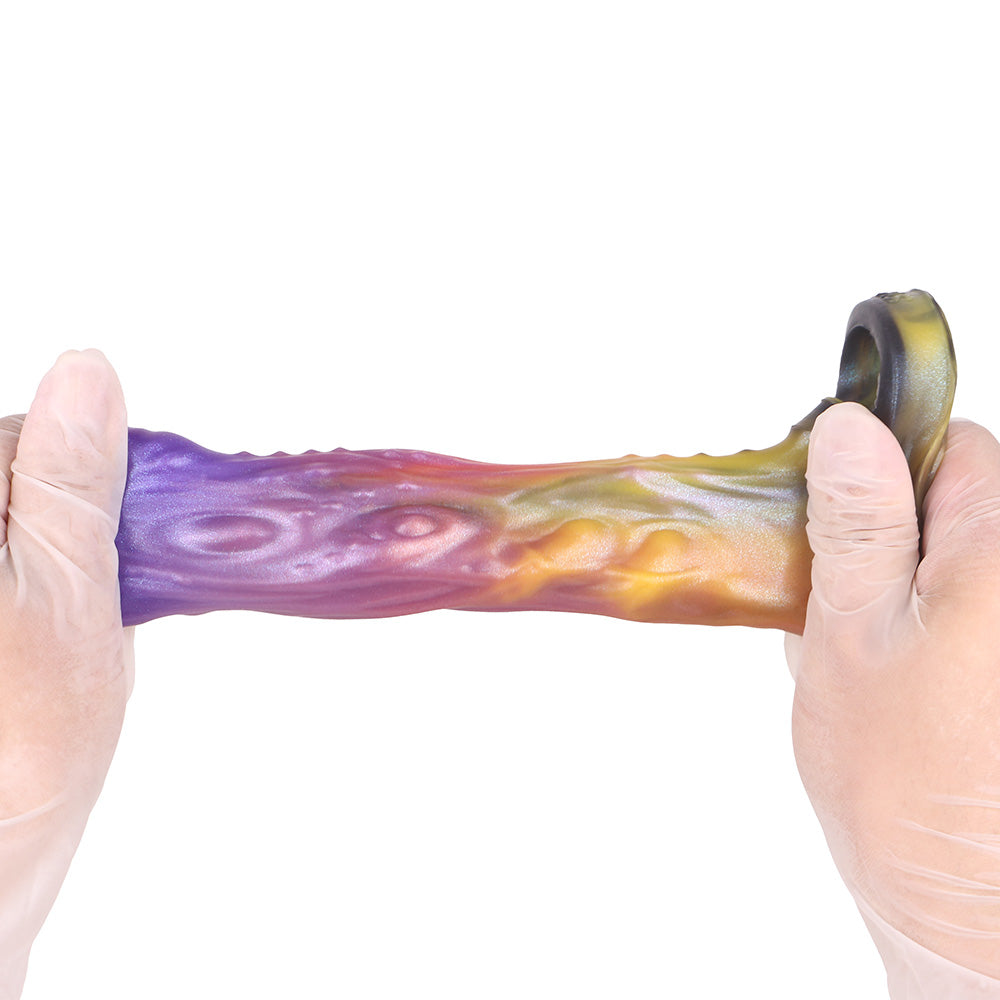 5 Inch Fantasy Silicone Opening Penis Enlarger