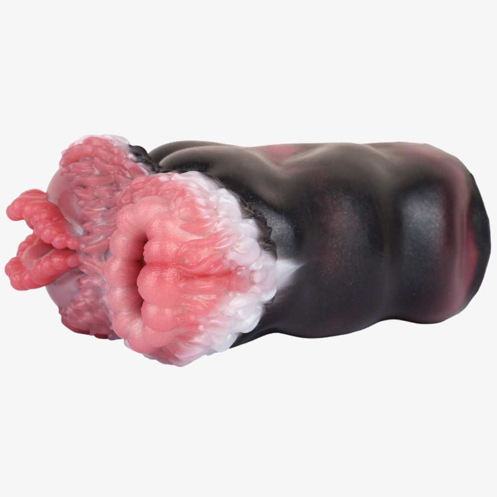 Double Channel Silicone Fantasy Monster Pocket Pussy