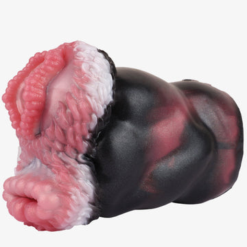 Double Channel Silicone Fantasy Monster Pocket Pussy