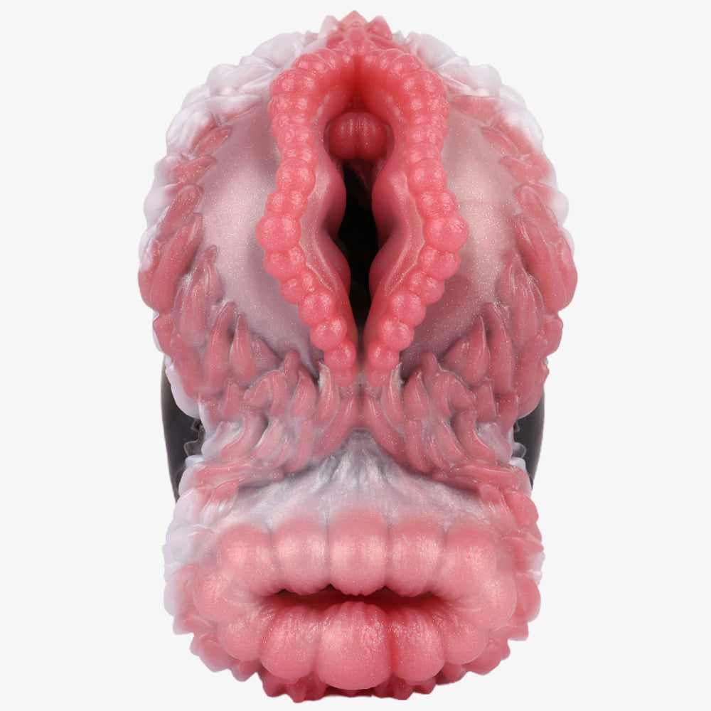 Double Channel Silicone Fantasy Monster Pocket Pussy