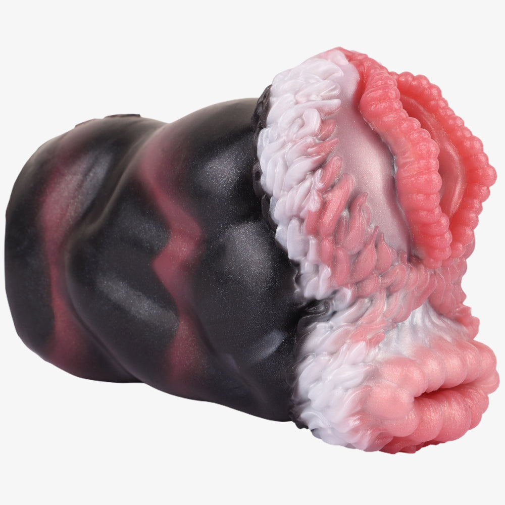 Double Channel Silicone Fantasy Monster Pocket Pussy