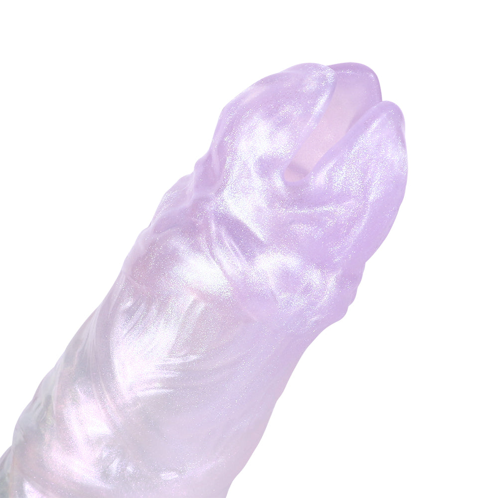 Flash Clear Silicone Fantasy Ovipositor Dildo