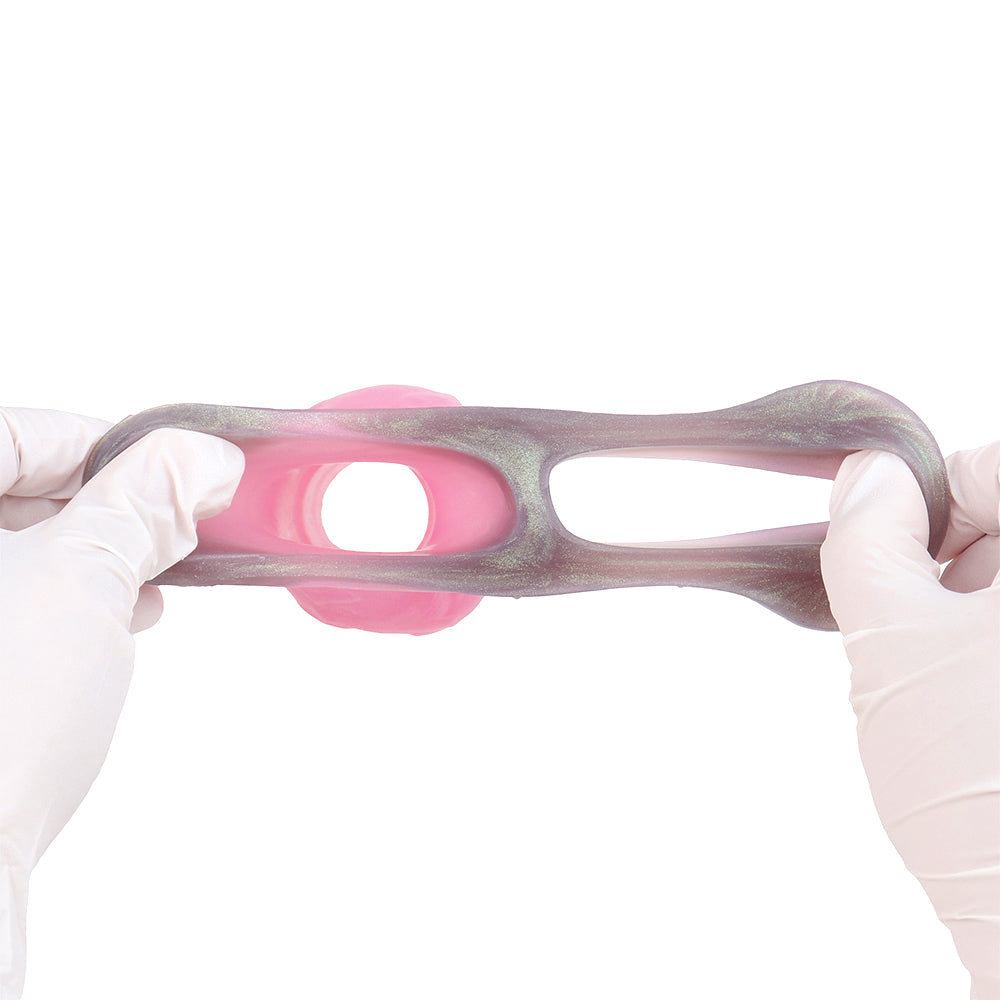 Pink 5 Inch Opening Horse Cock Sleeve