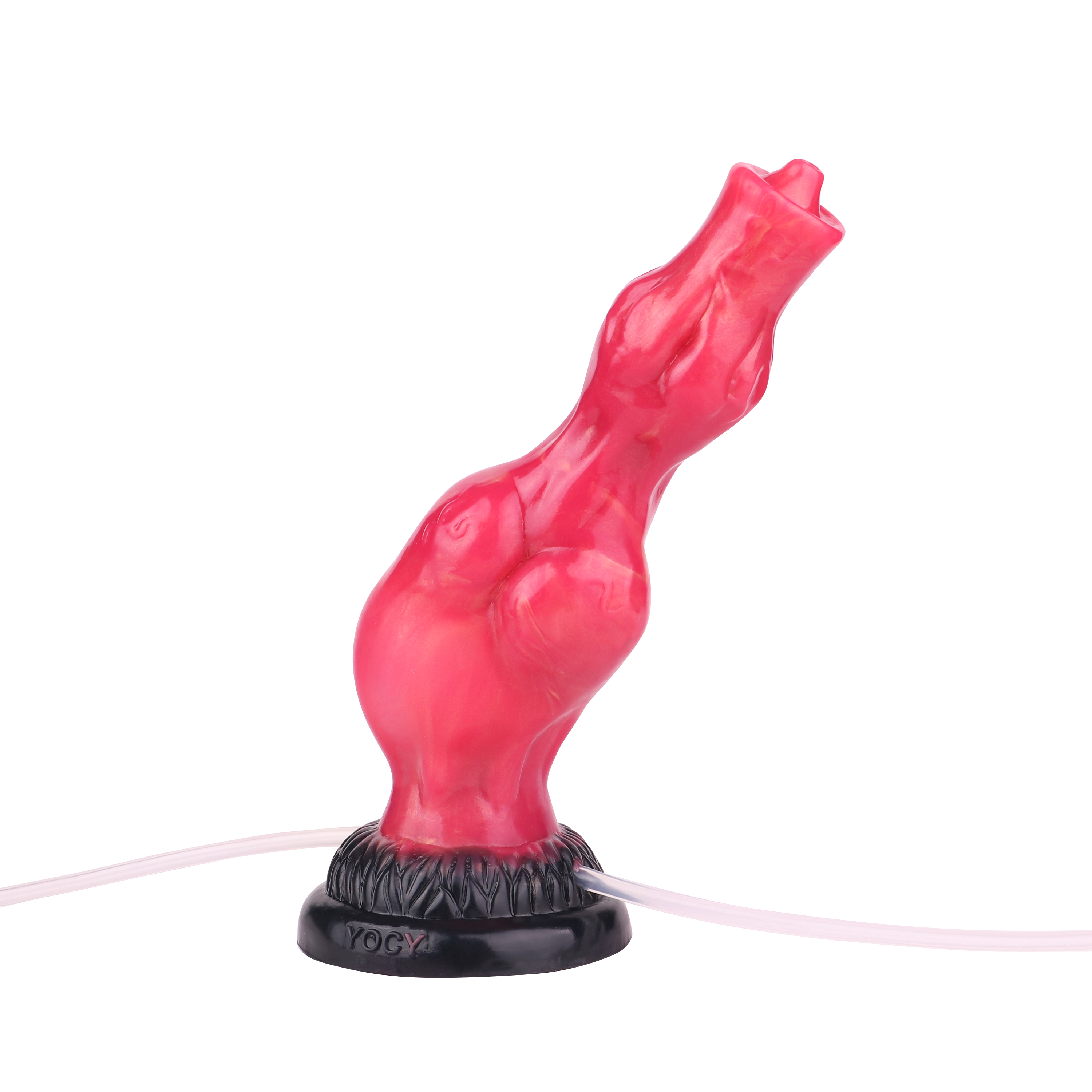 8 Inch Red Horse Cock Ejaculating Dildo