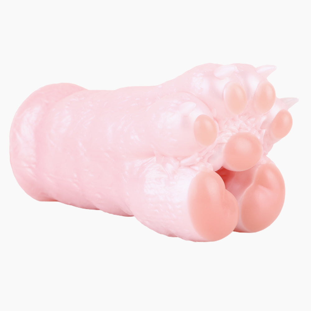 Pink Cat Paw Tight Silicone Pocket Pussy