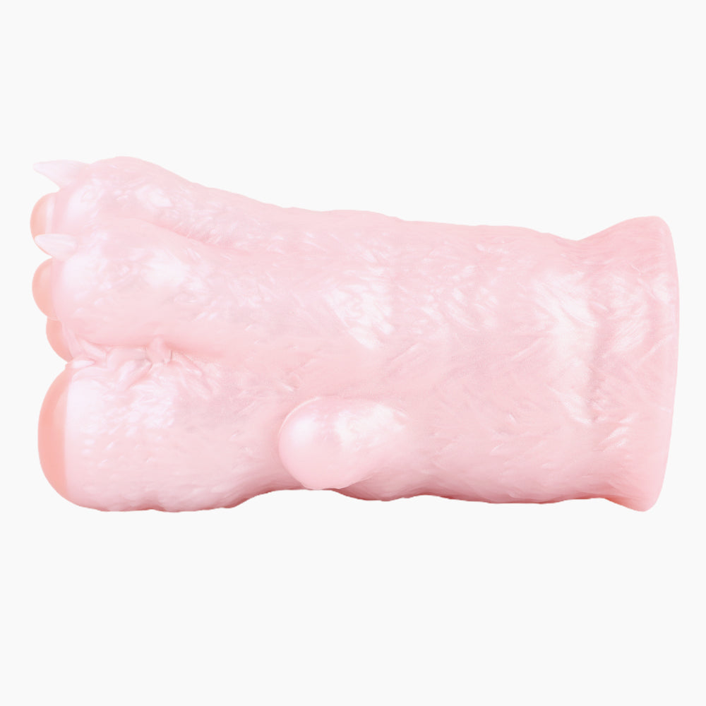 Pink Cat Paw Tight Silicone Pocket Pussy