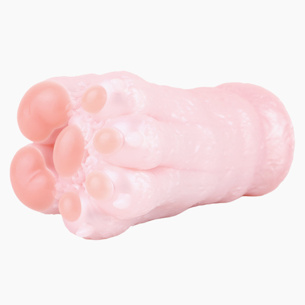 Pink Cat Paw Tight Silicone Pocket Pussy