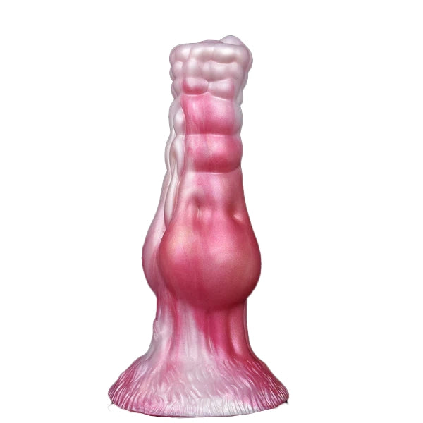 Soft Silicone Bull Dog Inflatable Dildo