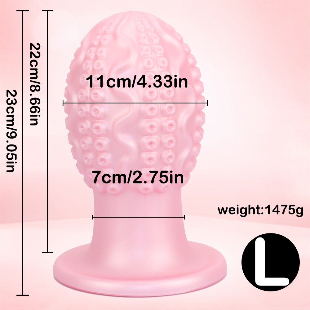 Fantasy Octopus Abalone Monster Giant Butt Plug