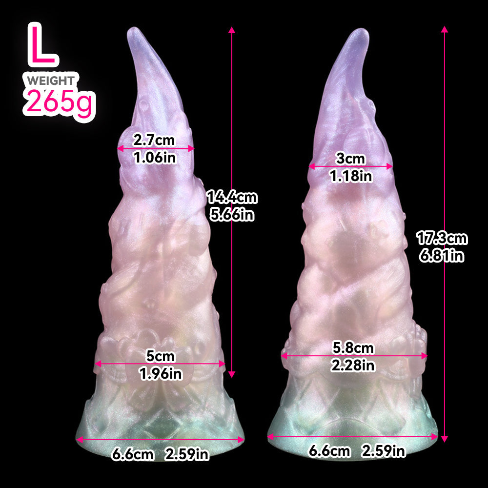 Colorful Cone Fantasy Ice Cream Dildo