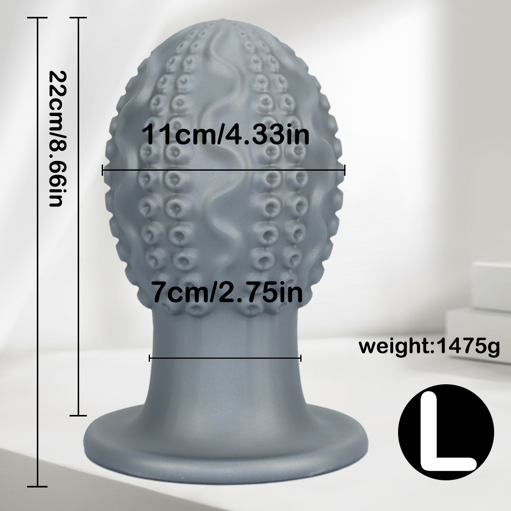 Fantasy Octopus Abalone Monster Giant Butt Plug