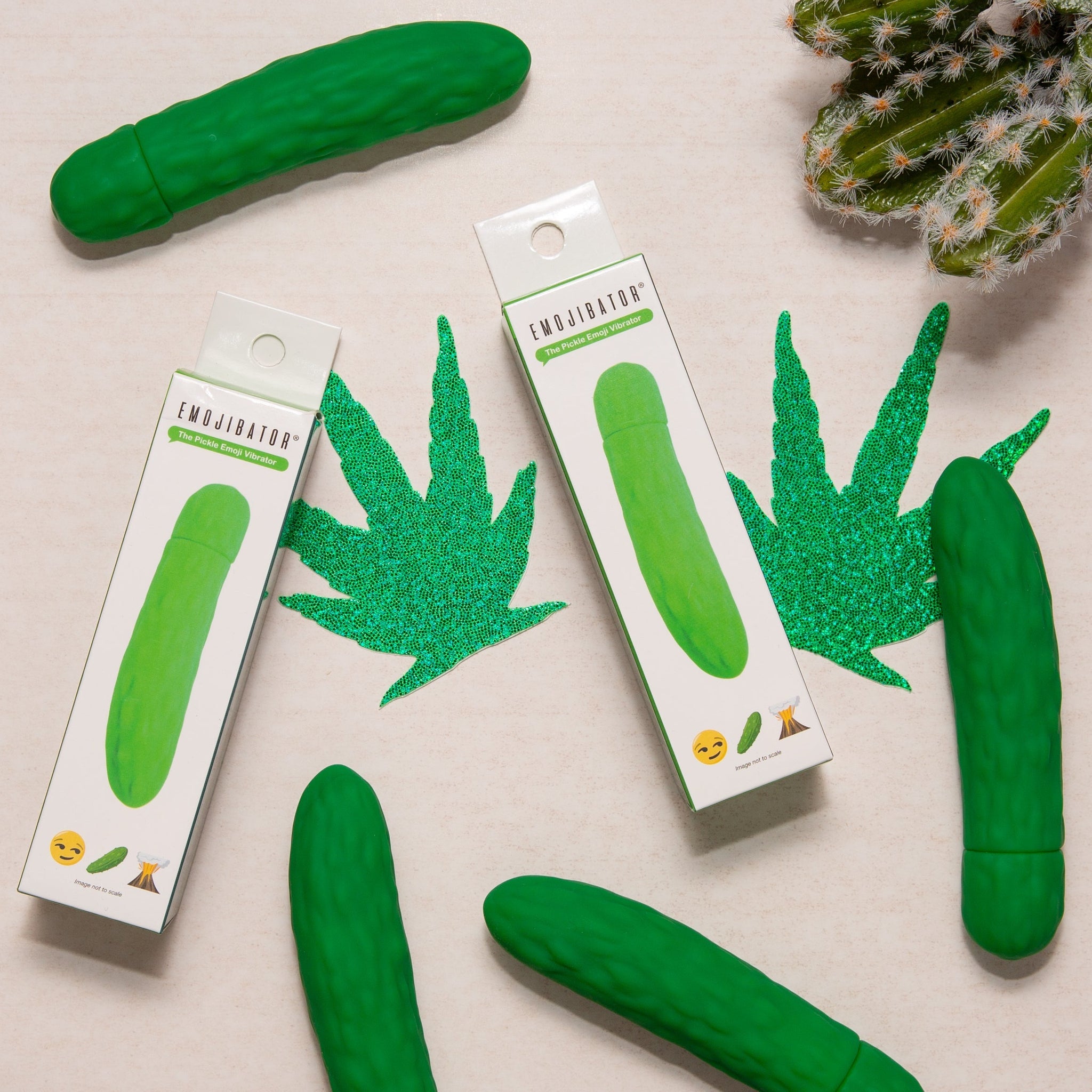 Vibromasseur gode concombre jouet cornichon