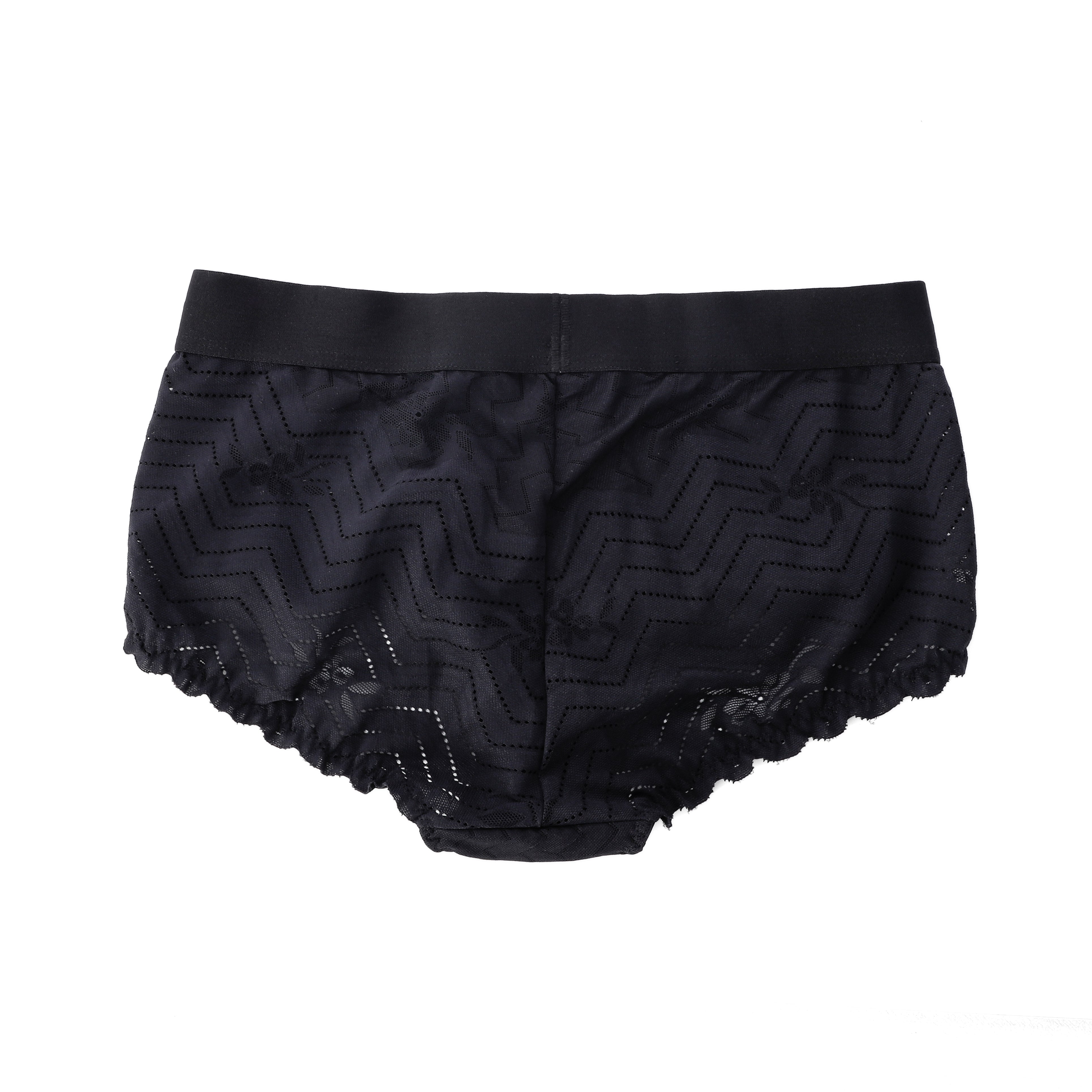 Black Close Fitting Strap On Harness