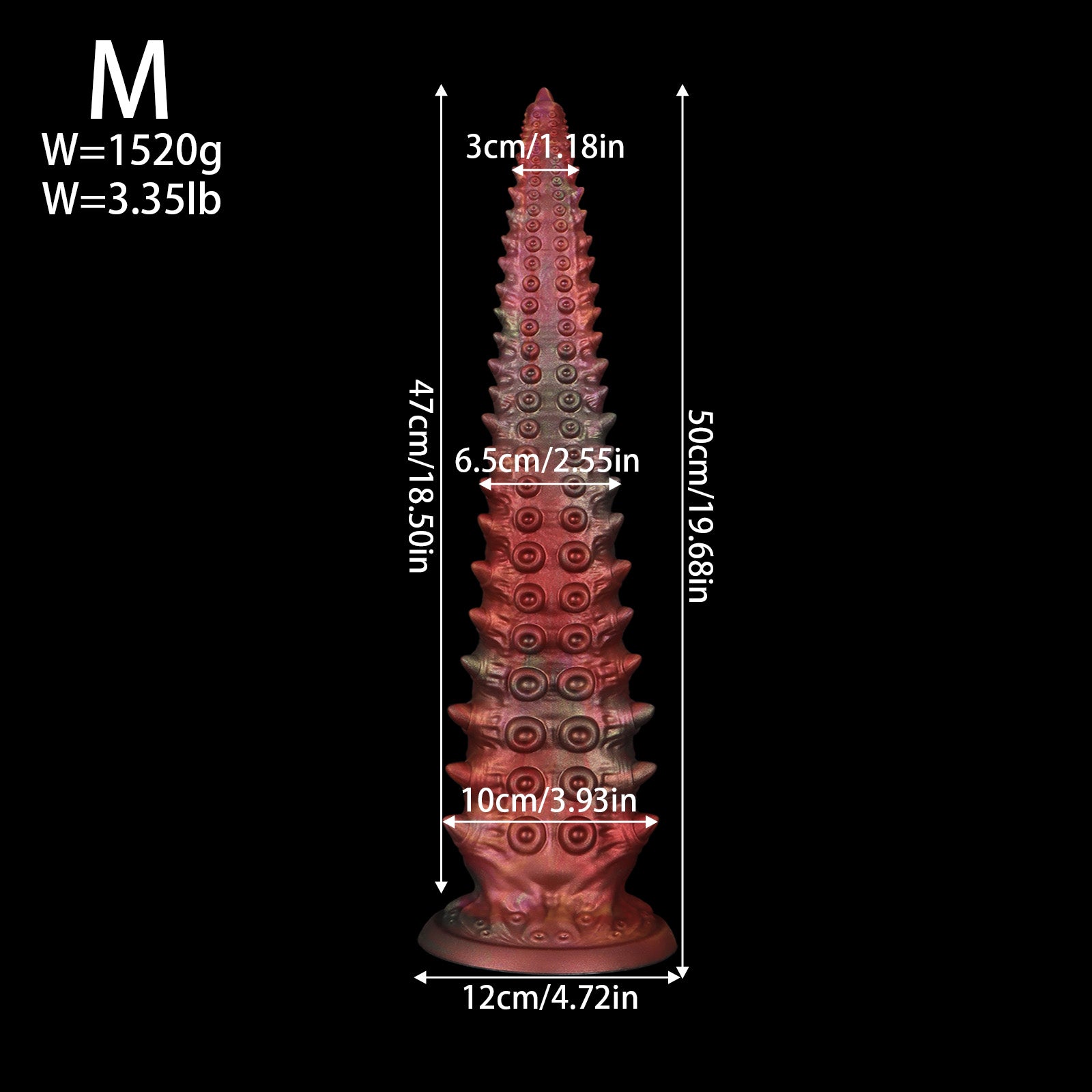 Extreme Huge Spiked Monster Tentacle Dildo