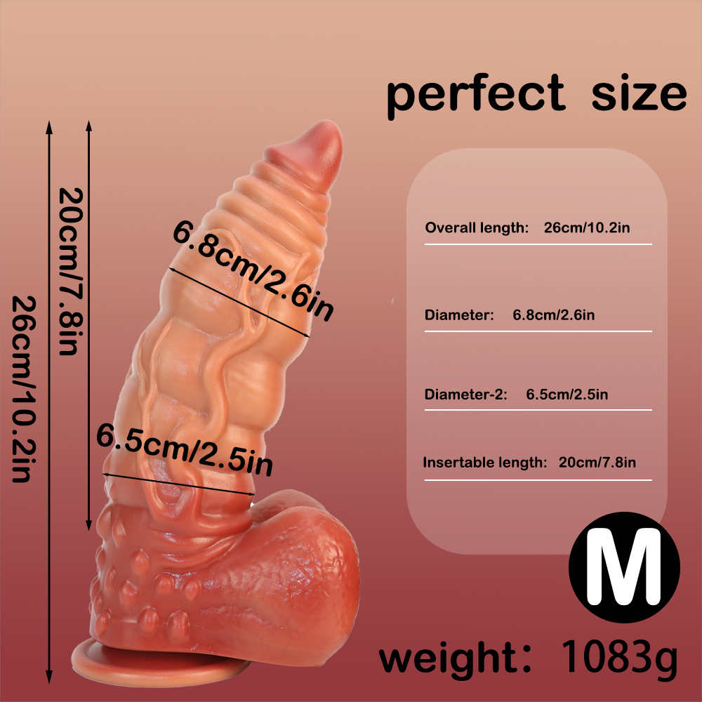 11 Inch Silicone Huge Monster Dildo