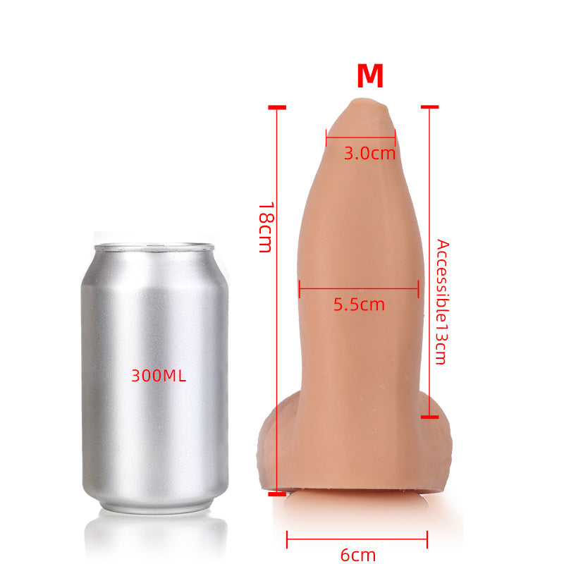 Big Conical Fantasy Foreskin Elephant Dildo