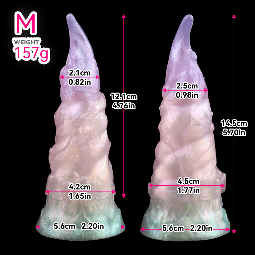 Colorful Cone Fantasy Ice Cream Dildo