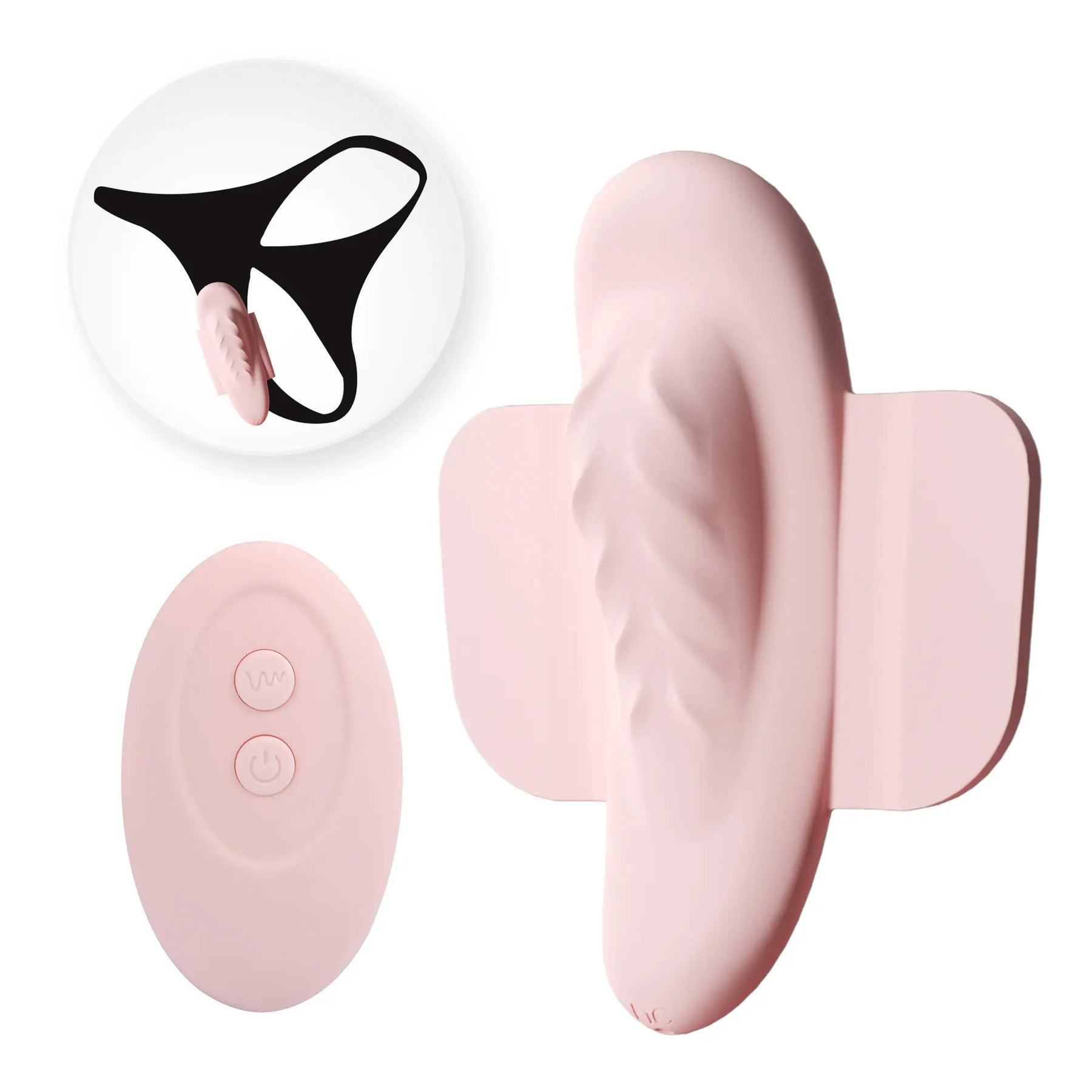 Pink Cute Outdoor Wearable Vibrating Panties