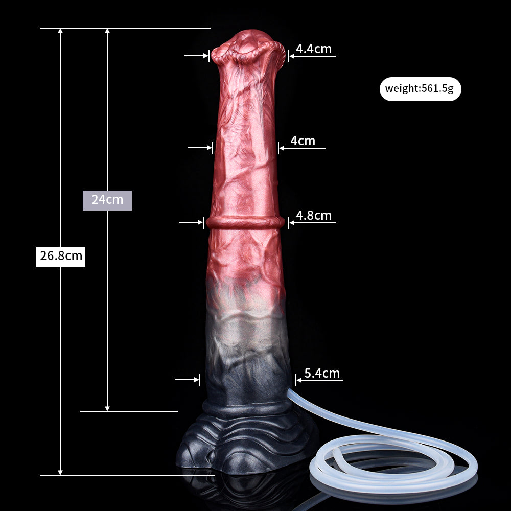 10 Inch Long Fantasy Horse Squirting Dildo