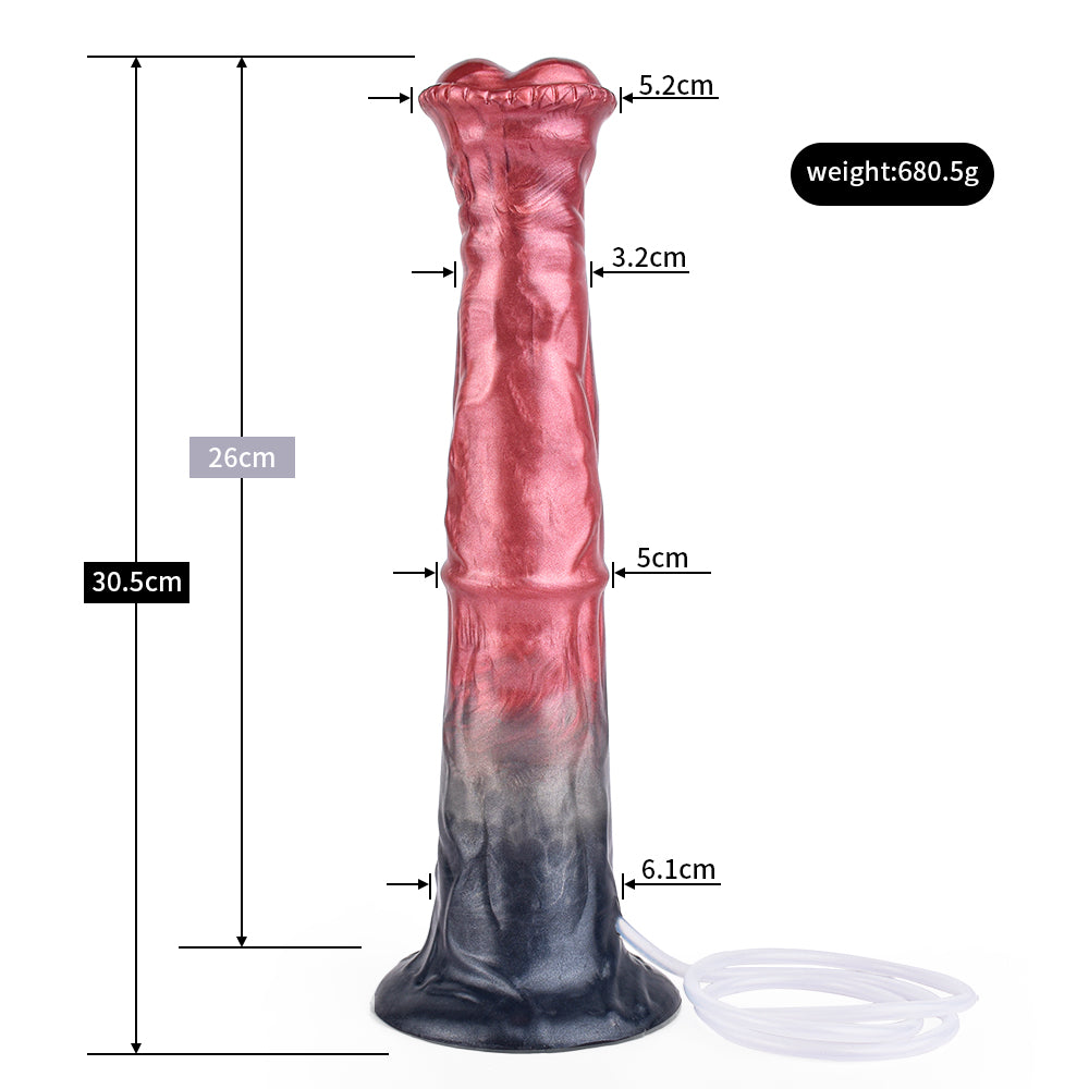 12 Inch Long Horse Cock Ejaculating Dildo