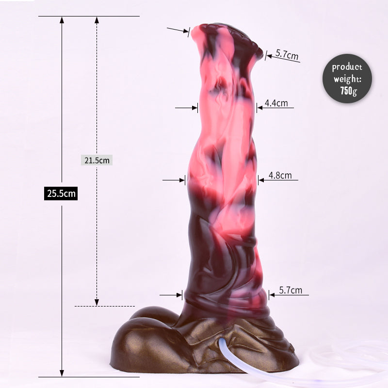 10 Inch Fantasy Silicone Animal Squirting Dildo