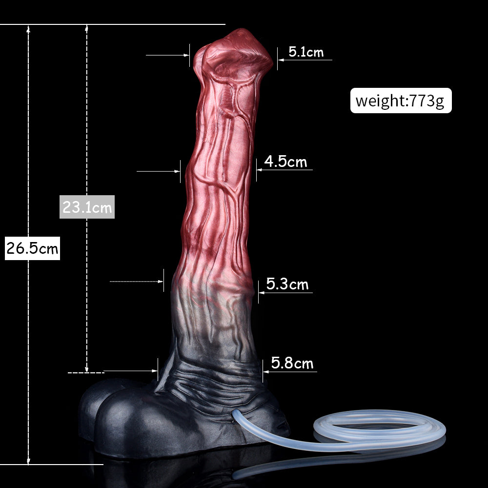 10 Inch Long Hores Ejaculating Dildo