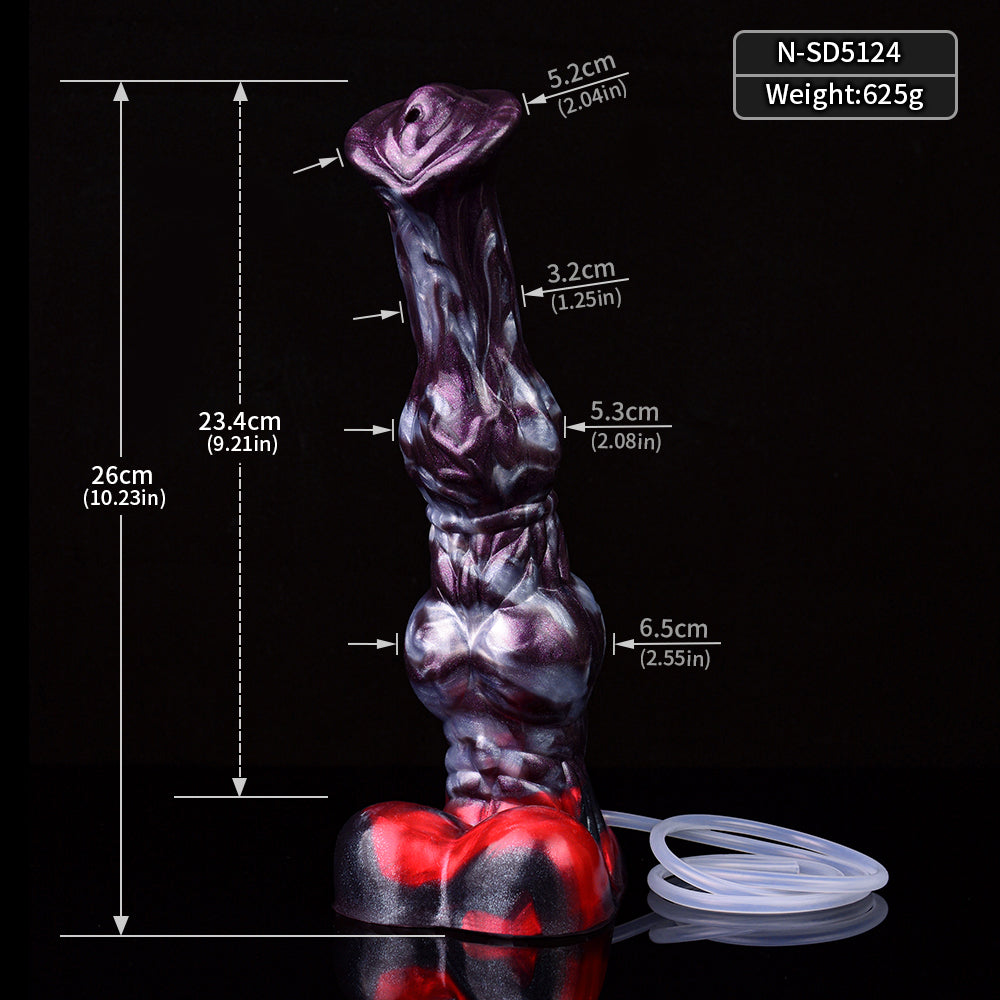 10 Inch Dragon Ejaculation Soft Fantasy Dildo