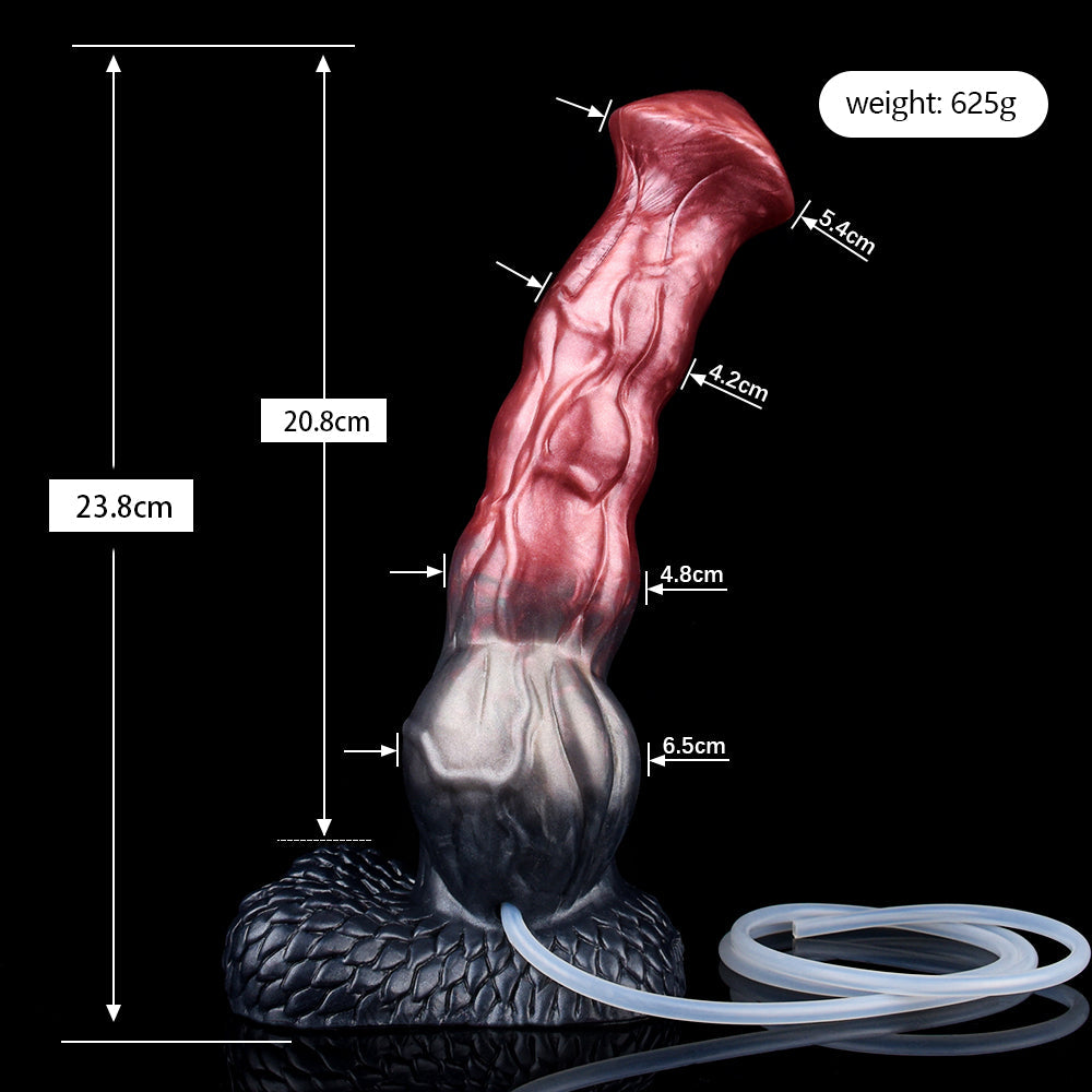 9 Inch Red Strong Horse Ejaculating Dildo