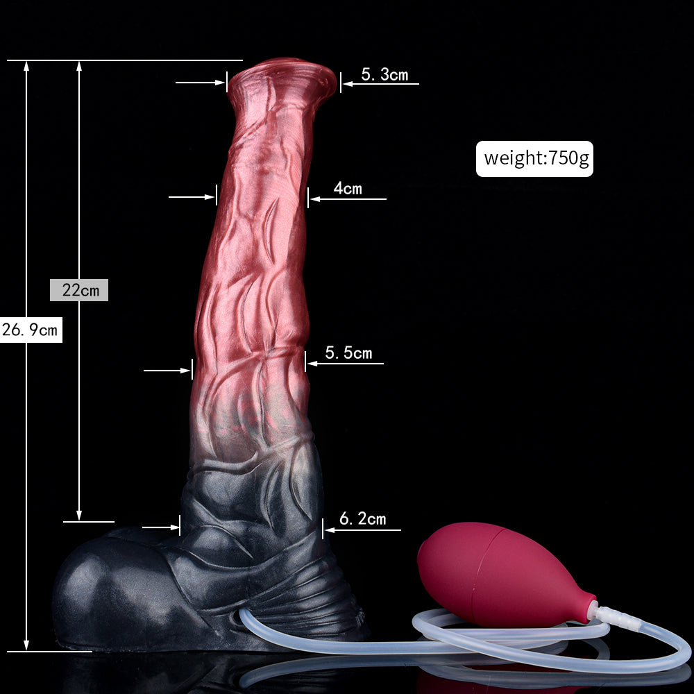 10.59 Inch Ejaculating Silicone Fantasy Dildo