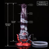 画像をギャラリー ビューアにロード Ejaculation Dragon Demon Horn Silicone Fantasy Dildo