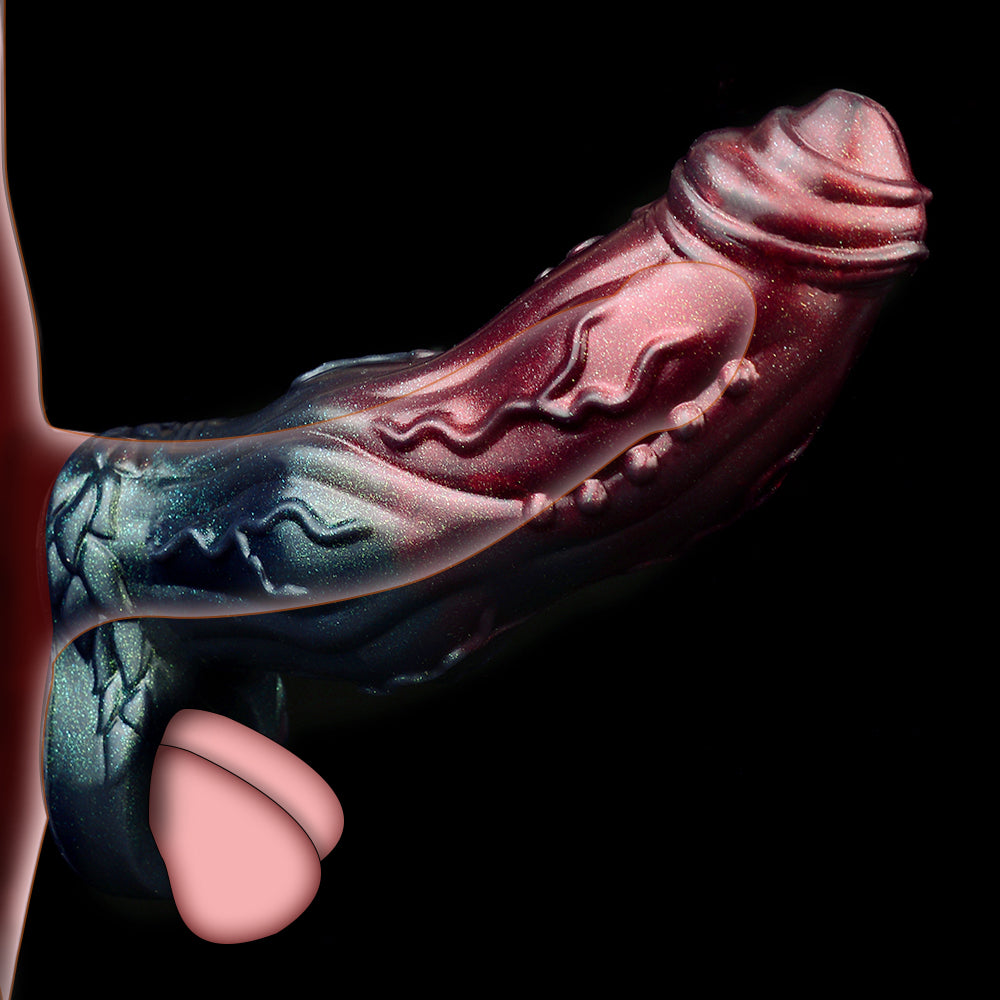 6 Inch Dog Cock Knot Monster Penis Sleeve