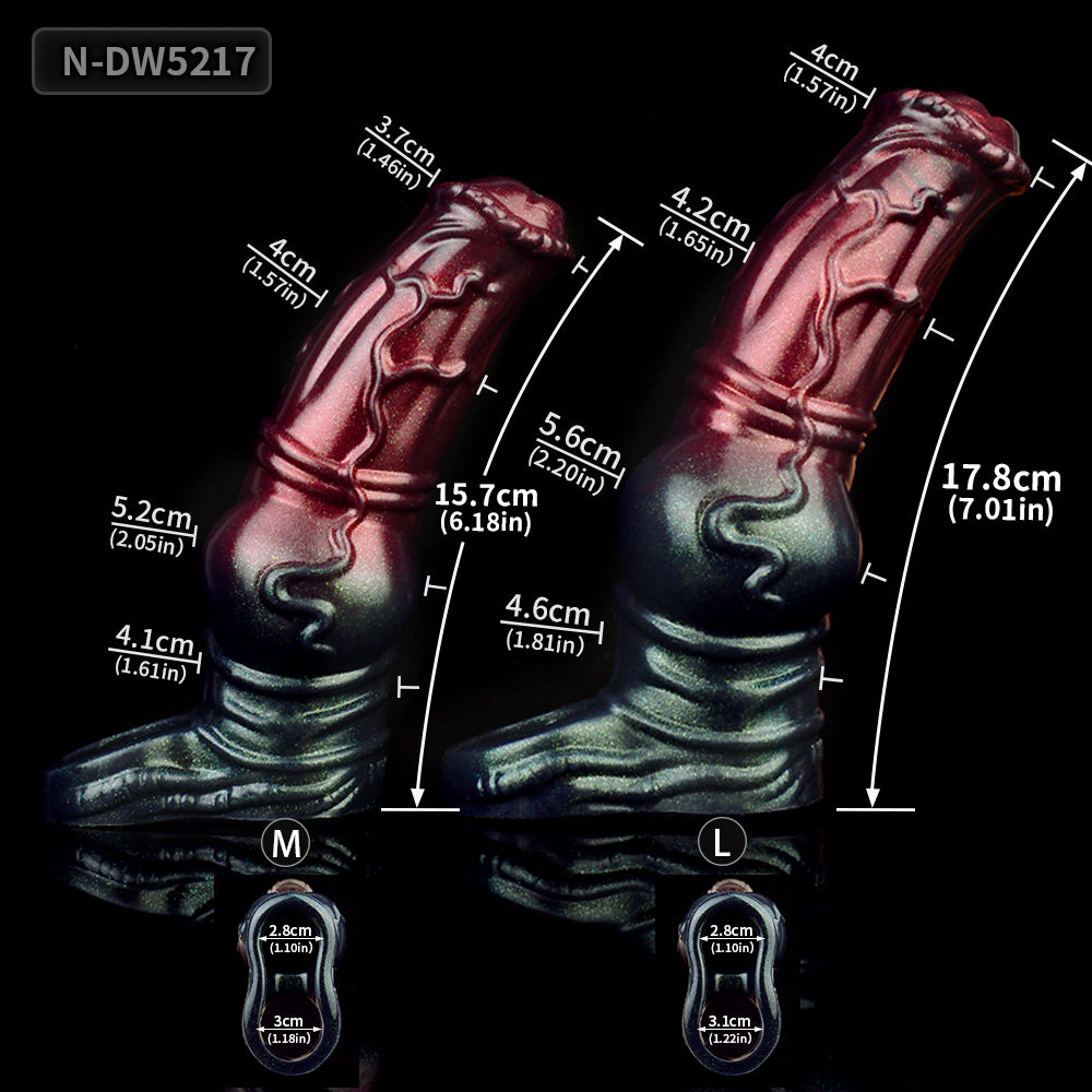 7 Inch Horse Knot Fantasy Penis Sleeve
