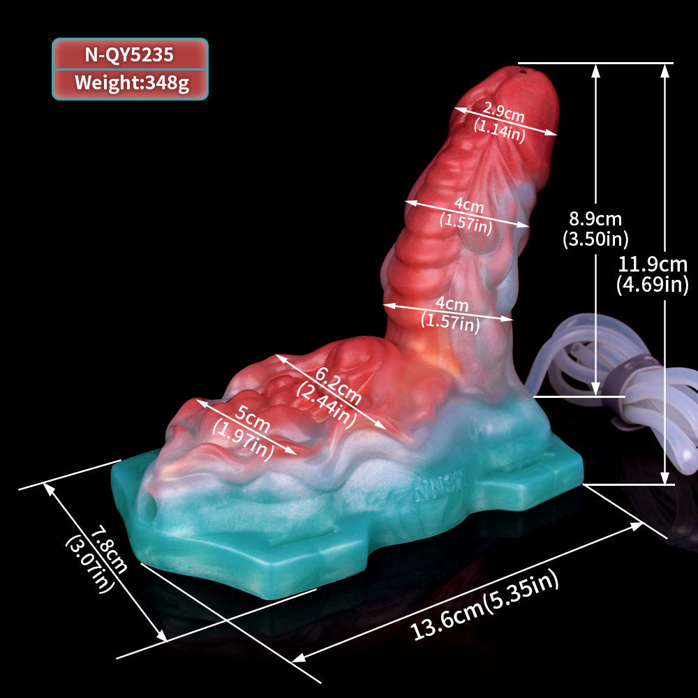 Dragon Cock Strap-on Cum Grinder Clit Vibrator